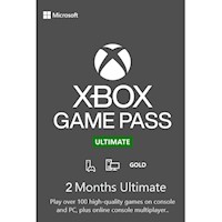 Xbox Game Pass Ultimate 2 Meses Membresía Prueba Xbox Global [Digital]