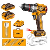 Taladro percutor 86 nm incluye baterías y cargador Ingco