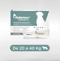 Antipulgas Perros Y Gatos Xelamec Combi Spot On - De 20kg a 40kg