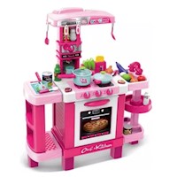 Set De Cocina Little Chef Rosado