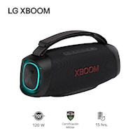 Parlante LG XBOOM Go XG8T 120W Bluetooth Certificación Militar