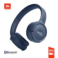 Audifonos On ear JBL TUNE520 Bluetooth 57Hrs Azul