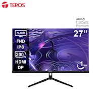 Monitor Teros TE-2786G 27” FHD IPS 200Hz 1ms HDMI DP FreeSync Gaming Negro