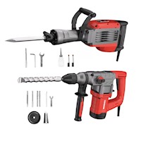 Martillo demoledor 1700w + Rotomartillo Sds Plus 1050w Rankor