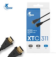 Cable XTECH HDMI XTC-311 HDMI Macho A HDMI Macho 18m De Largo