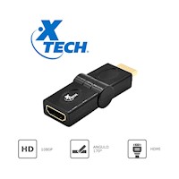 Adaptador Xtech XTC-347 HDMI Macho a Hembra Angulo Ajustable