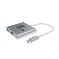 Adaptador Multipuerto XTECH XTC-565 3 en 1 USB TIPO C HEMBRA a MACHO