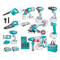 Mega Combo 9 en 1 Inalámbrica Industrial Total