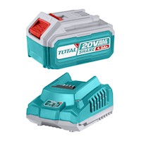 Bateria 4 ah + cargador industrial Total