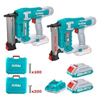 Combo Clavadora de madera y concreto industrial Total