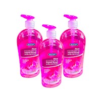 Jabon Liquido Para Manos De Rosas 443ml Xtracare 3 Und