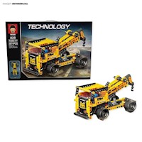 Set de Construcción Grúa de 267 Piezas Technology