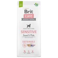 Comida Perro Brit Care Insecto y Pescado Sensitive 12kg