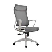 Silla de Oficina Giratorio Rigs Presidente Malla Gris Ofideas