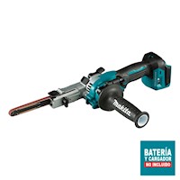 Lijadora de Banda Makita LXT 18v 9mm Variable Sin Batería