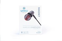 Audífonos Bluetooth K334 Yaku Tech Negro