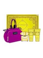 VERSACE YELLOW DIAMOND EDT 90ML+BODY LOTION 100ML + SHOWER GEL 100ML + PORTA COSMÉTICOS