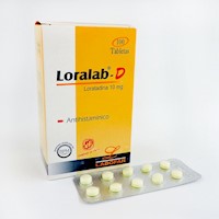 Loralab-D 10mg Tab. - Tab. 100Un