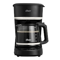 Cafetera Oster Programable 12tz de filtro BVSTDCP121B