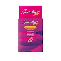 Lubricante Íntimo Gel SENSATION Lub CAJA 50 SACHETS X 8 GR