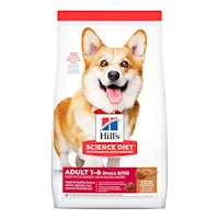 Comida para Perros Adultos Hills Science Diet Bocado Pequeño Sabor Cordero 7kg