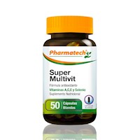 Formula Antioxidante Pharmatech 50 Caps Blandas