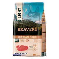 Comida para Perros Bravery Adultos Razas Pequeñas Cerdo Ibérico 7kg