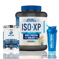 Pack Iso Xp 1.8 Kg Vainilla+Creatina 300Gr Yava Labs+Shaker