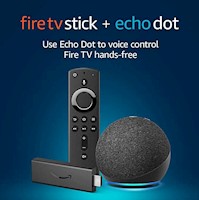 Fire TV Stick con Echo Dot (4ta Generación)