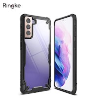 Case Ringke Fusion para Samsung Galaxy S21 - Negro