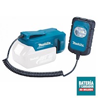 Makita Linterna LED Recargable Sin Bateria Ni Cargador