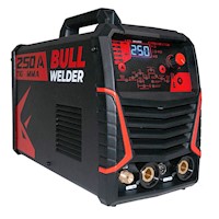 Soldadora Inverter Tig Pulsado-Tig Hf Y Mma 250A Bull Welder