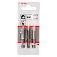 Bosch Punta Phillips 3X50mm 3 Unidades