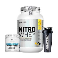 Nitro Whey 1.2kg Chocolate+Creatina Dragon Pharma 300gr