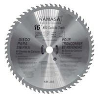 Disco Sierra para Madera 16" 60 Dientes Kamasa KM268