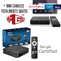 Convertidor Tv Android Certificado Con Entrada De Red Versión 2024 4k