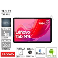 Tablet Lenovo Tab M11 ZADA0354PE 11" WUXGA IPS