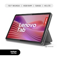 Tablet Lenovo Tab 10.1" WUXGA MediaTek Helio G85 4GB 128GB eMMC 4G LTE