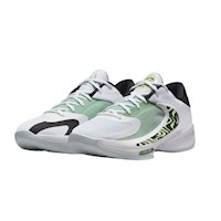 Zapatillas Nike FREAK 4 talla 8US color verde con blanco para hombre