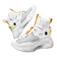 Zapatillas Pic Runner M62-2 talla 42US blanco con gris para hombre