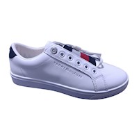 Zapatillas Tommy Hilfiger Talla 5.5US Color Blanco para Mujer