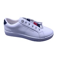 Zapatillas Tommy Hilfiger Talla 7US Color Blanco para Mujer