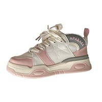 Zapatillas Pic Runner 20227-1 talla 37US crema con rosado para mujer
