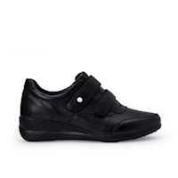 Zapatilla Casual REC-2508 Negro Viale Cuero