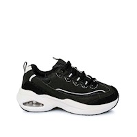 Zapatilla Casual ELA-2503 Negro Routt