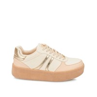 Zapatilla Casual CESI-2522 Hueso/Dorado Piazza