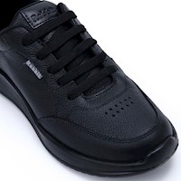 Zapatilla Escolar Casual ALEX-053 T NEGRO Rabbit Cuero