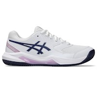 Zapatillas ASICS GEL-Dedicate 8 Clay White/Indigo Fog Mujer