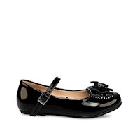 Zapato Ballerina Casual MADIS-2507 Negro Piazza Kids