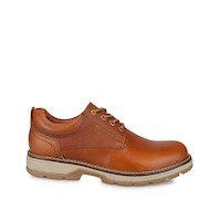 Zapato Derby Casual NIKO-018 Miel Viale Homme Cuero